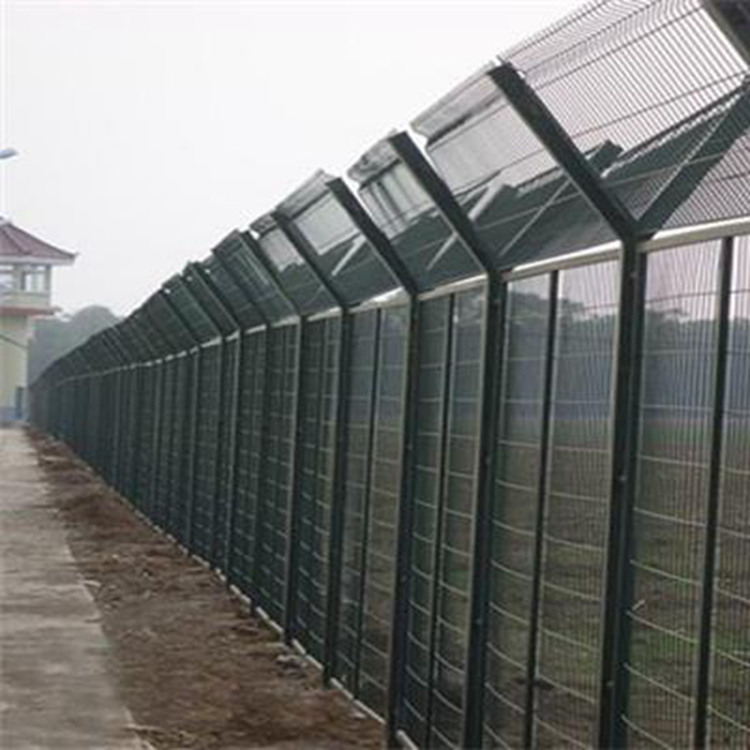 放風場鍍鋅358通道密紋網監獄防攀爬網圖片4