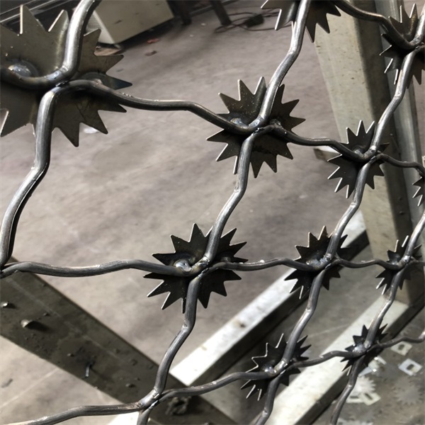 梅花刺鋼網墻圖片2 梅花刺鋼網墻圖片2